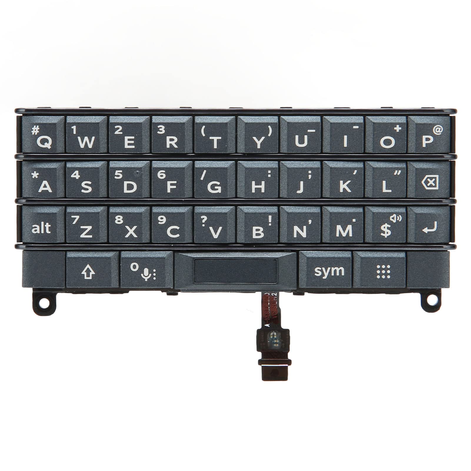 ASHATA Mobile Keyboard for Blackberry Keytwo LE Key2 LE Navigation Key, Keypad with Home Button for Blackberry Key2 LE Phone Replacement, Phone Repair Tool Set