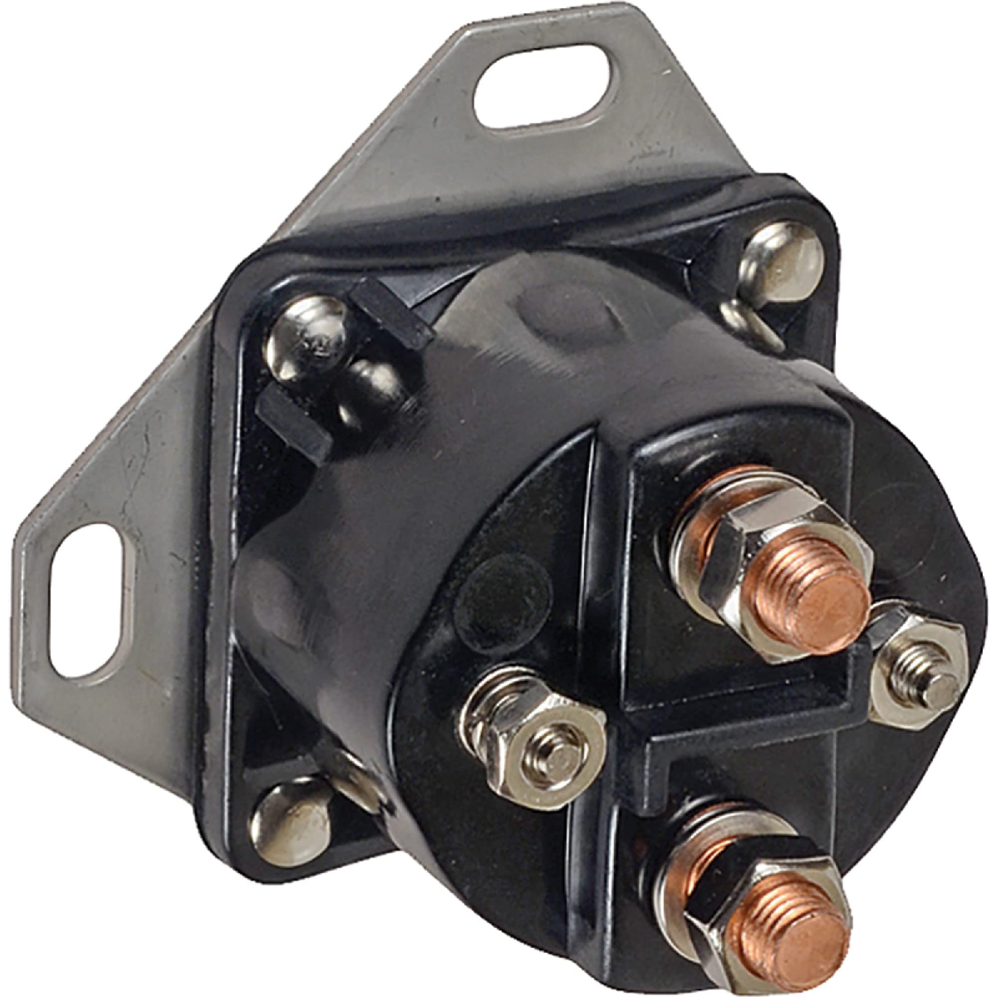 Photo 1 of DB Electrical 240-01097 12-Volt w/Grounded Base Solenoid Compatible with/Replacement forOMC Mercury Marine 89-76416A1, 985064, 18-5801
