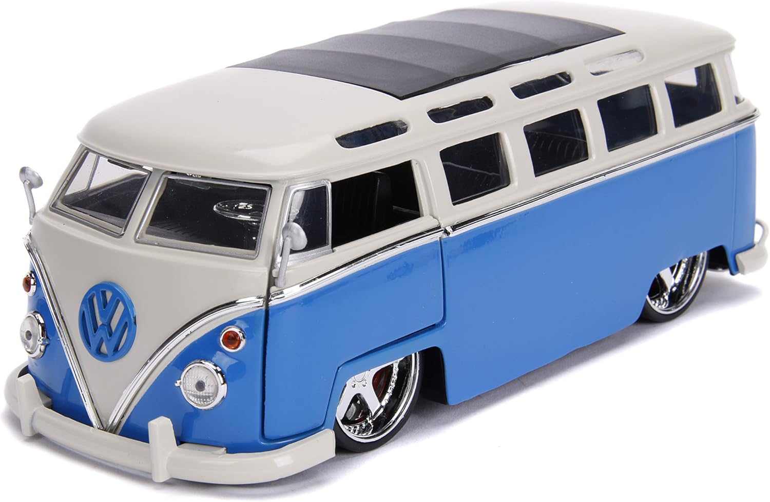Jada Toys 124 BTK 62 VW Bus Blue diecast car DieCast Vehicles Toys