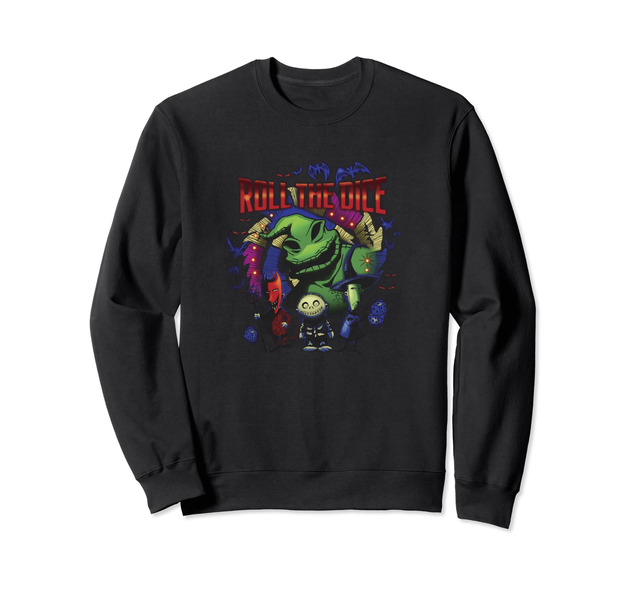 Disney The Nightmare Before Christmas Oogie Roll The Dice Sweatshirt
