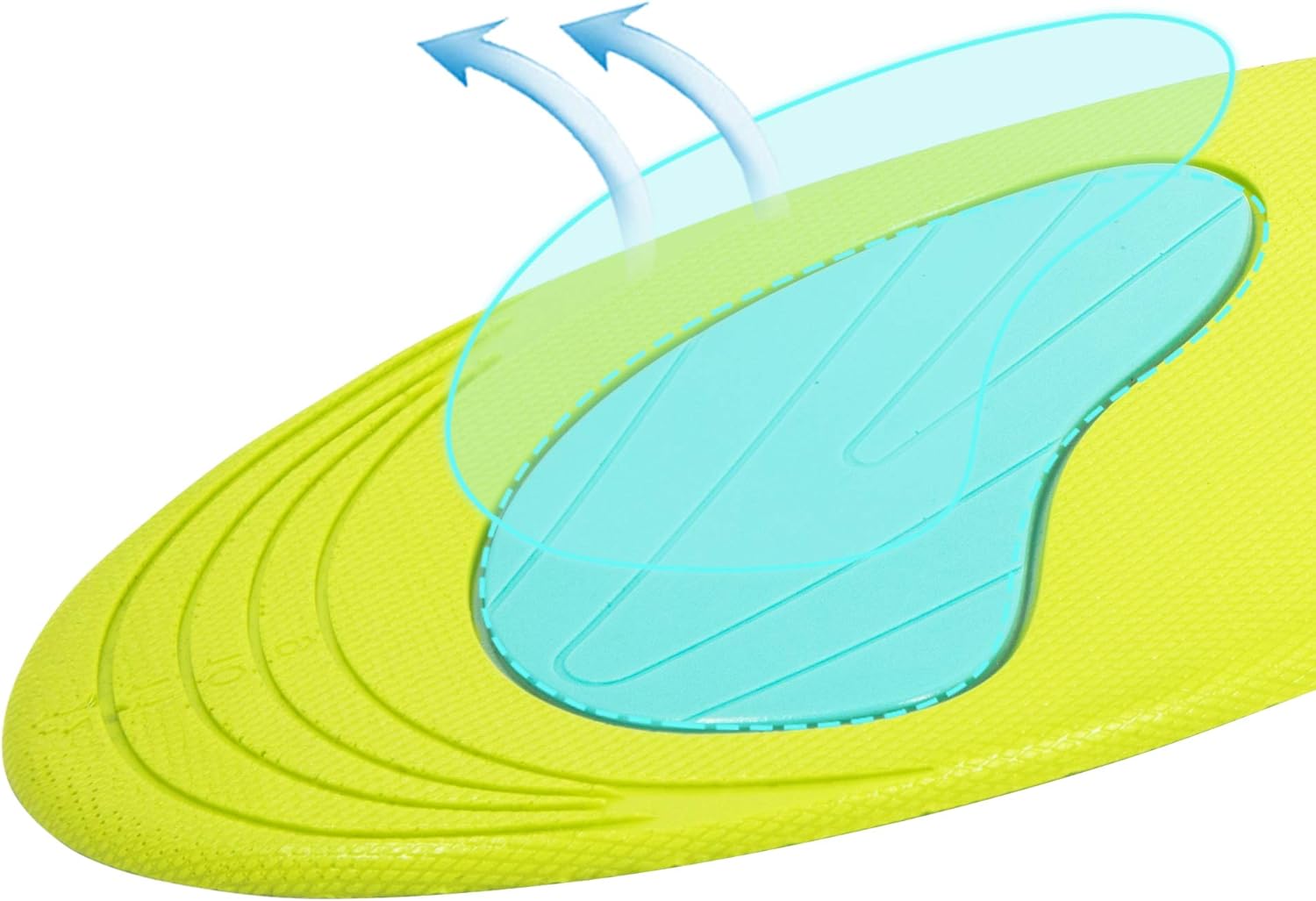 DataCaring Plantar Fasciitis Arch Support Insoles,Orthotic Inserts for Flat Feet,Running Athletic Insoles,High Arch Insoles,Basketball Insole,Thick Shoe Insoles,Arch Support Insoles for Men and Women: Health & Personal Care