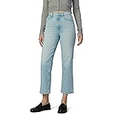 Joe's Womens The Margot High Rise Cropped Straight Leg Jean