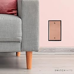 Switch Hits Pink Antique Copper Outlet Wall Plate