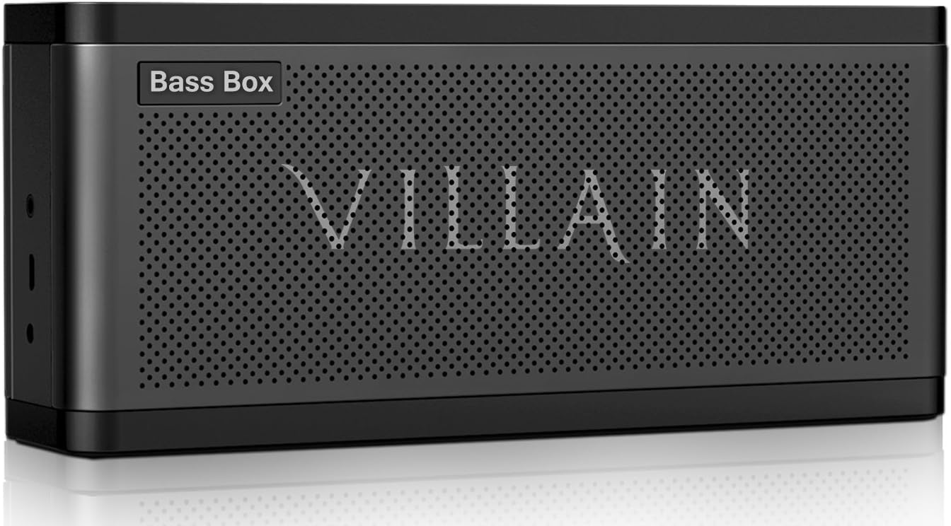 Bluetooth Speaker with Subwoofer - Portable Wireless - 14w Speaker with Built-in 15w Subwoofer & Microphone - NFC - 2.1 Channel Stereo Speaker with Aux & Powerful 6700mAh Battery [15w Subwoofer