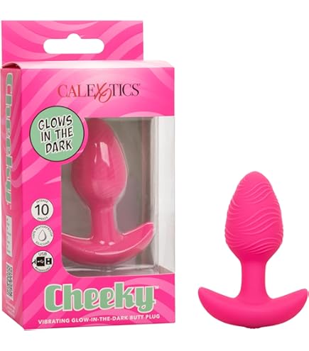 Amazon.com: CalExotics Cheeky Glow-in-The-Dark Vibrating Butt Plug, 10 Speeds Anal Vibrator Made with Body Safe Silicone and 100% Waterproof with Flang Base - SE-0443-30-3 : Health & Household Amazon.com: CalExotics Cheeky Glow-in-The-Dark Vibrating Butt Plug, 10 Speeds Anal Vibrator Made with Body Safe Silicone and 100% Waterproof with Flang Base - SE-0443-30-3 : Health & Household