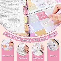 40 Pcs Bible Study Supplies,Bible Journaling Kit