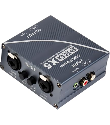 Amazon.com: Whirlwind 1 in 3 Out Mic Level Splitter IMP 1X3