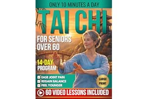 Tai Chi for Seniors Over 60: Your Complete, Easy 2-Week Home Program to Safely Relieve Joint Pain, Restore Balance, Build Str