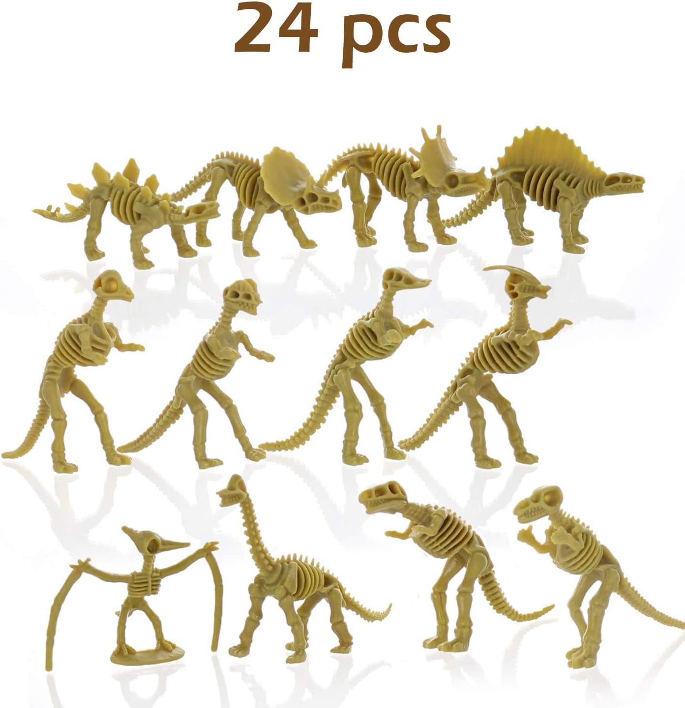 dinosaur skeleton figures