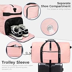 Fmeida 65L Duffle Bag with Shoes