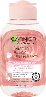 Garnier Micellar Rose Cleansing Water 100 ml Make-Up Remover & Cleanser