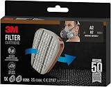 3M A2 6055 Active Filter Cartridges 2 Pieces for Reusable Masks view 3