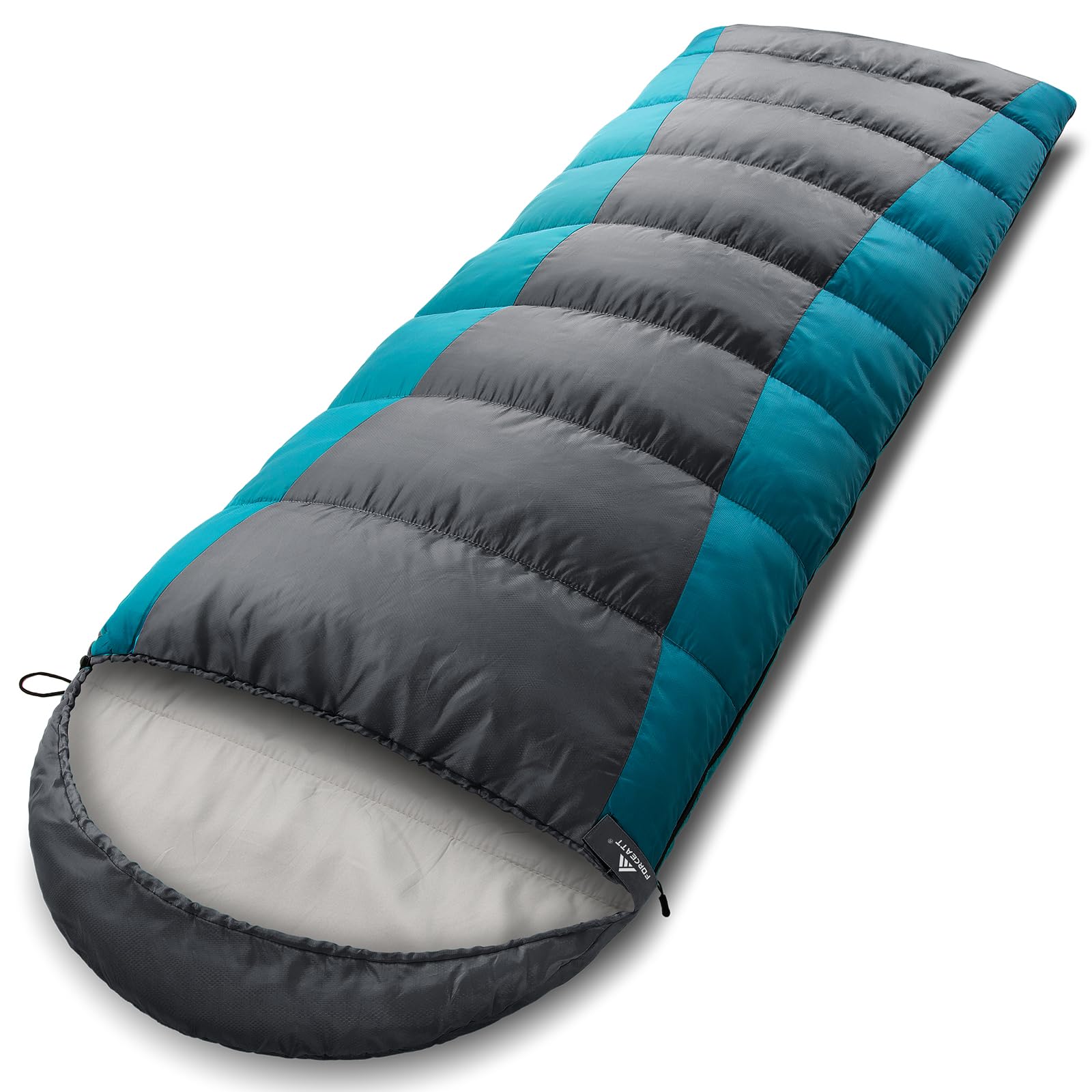 Forceatt Sleeping Bag for Camping in 3-4 Season （-10℃ to 18℃.）丨 Lightweight，Waterproof and Warm for Adults丨 Backpacking,Camping, Hiking and Traveling