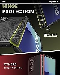 SIXBOX for Samsung Galaxy Z Fold 7 Case with Hinge