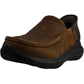 Skechers Men's Parson Oswin Loafer | Casual, Slip-ins, Relaxed Fit, Air-Cooled Memory Foam, Leather