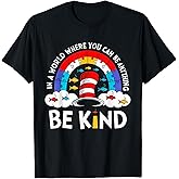 Autism Awareness for Teacher Why Fit in Doctor Cat Hat Cool T-Shirt