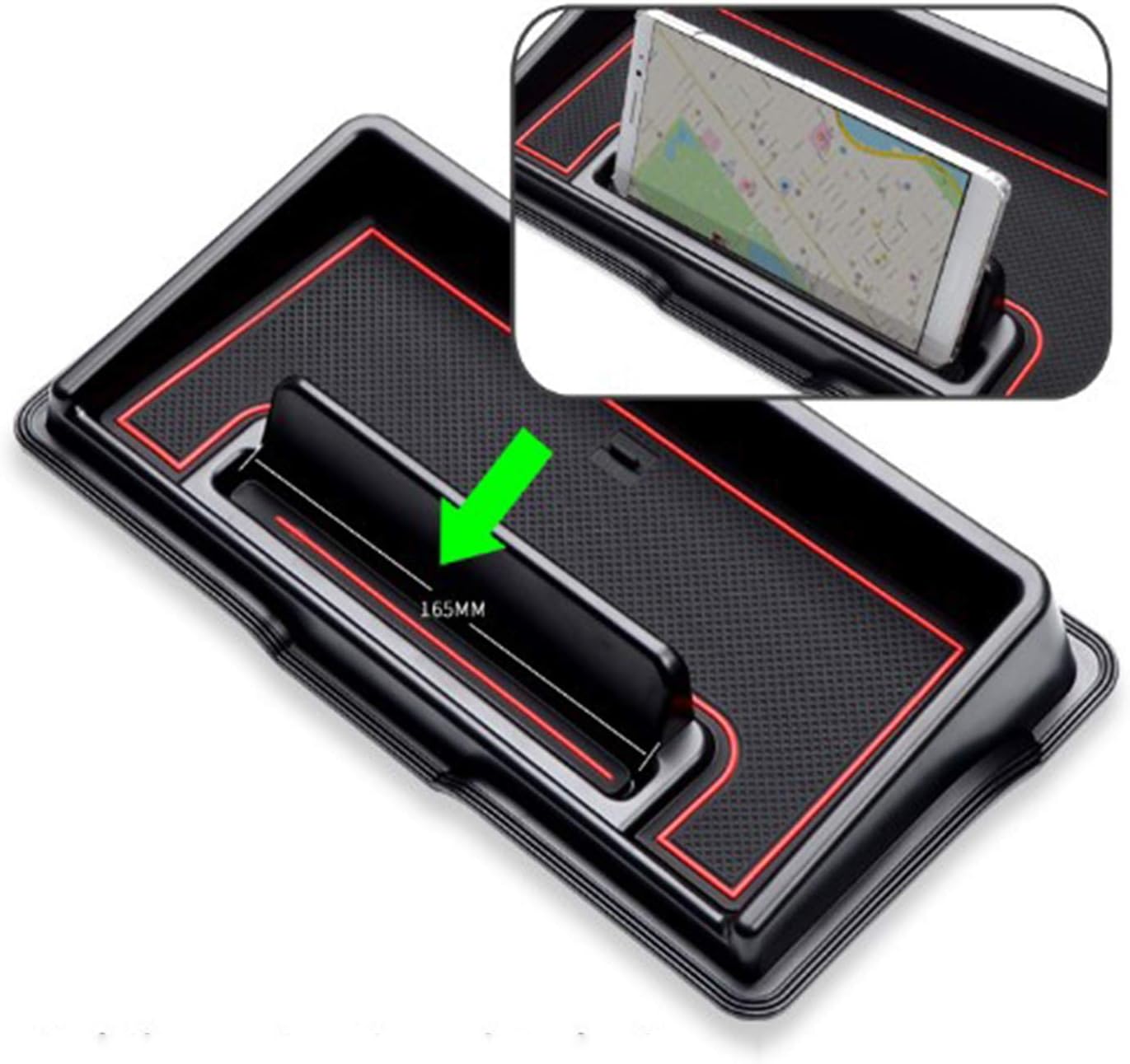 Dashboard Storage Tray Car Dashboard Storage Box Organiser Dash Mat Car