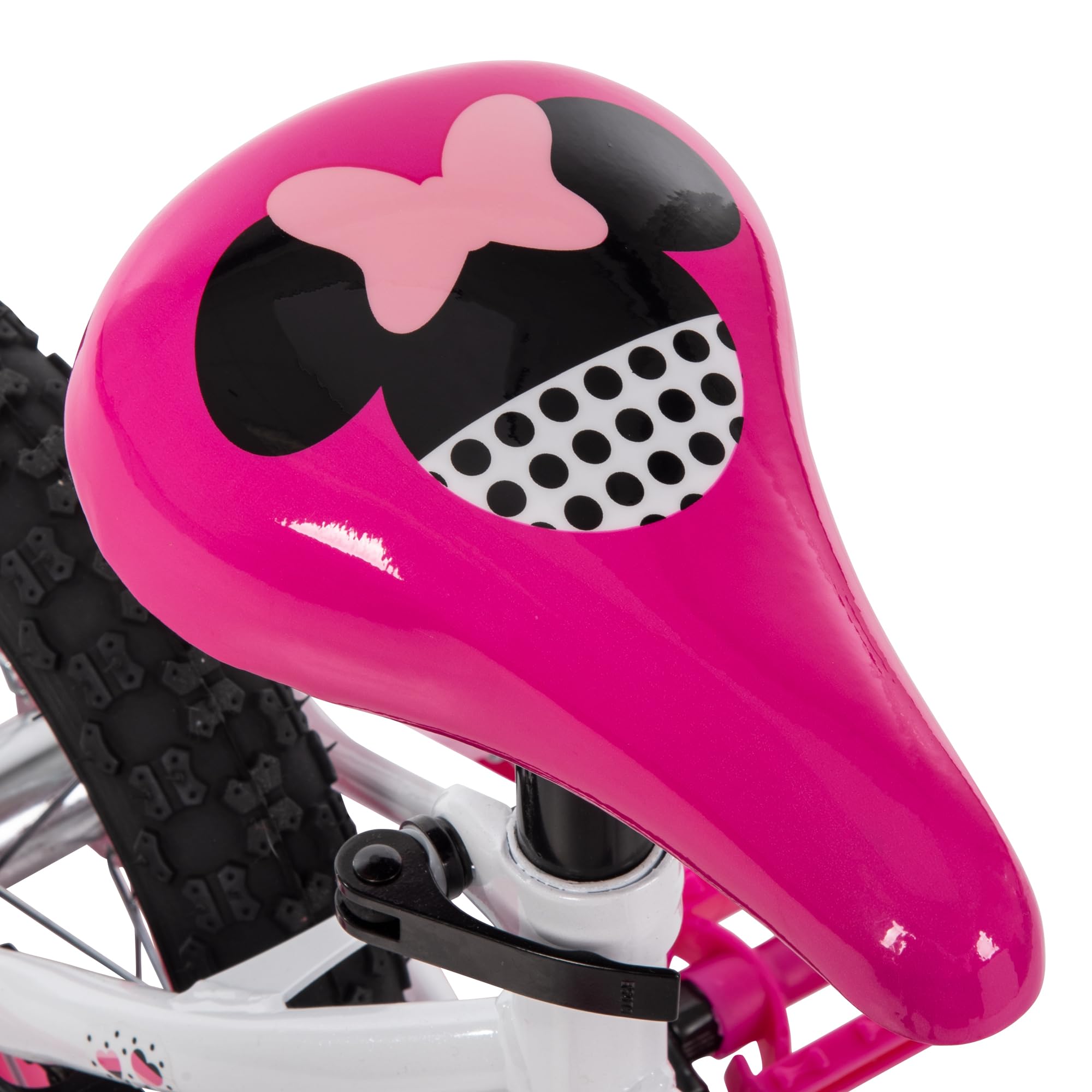 Huffy Disney Girls' Bikes, 12/16 Inch Sizes, Ages 3+ Years Old, Disney Princess, Minnie Mouse, Frozen Bicycles, Characters, Removable Training Wheels, Streamers, Easy Assembly, Durable, Safe