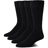 Calvin Klein Men's Crew Dress Socks (4-Pack)