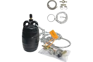 GENERIC Inflatable Pipe Plug (Airbag) for Drainage Pipe & Sewer Pipe, Water Shut Off Tool with Accessories - Plumbing Tool for Pipe Repair, Closed Water Testing & Temporary Blocking (2 inch)