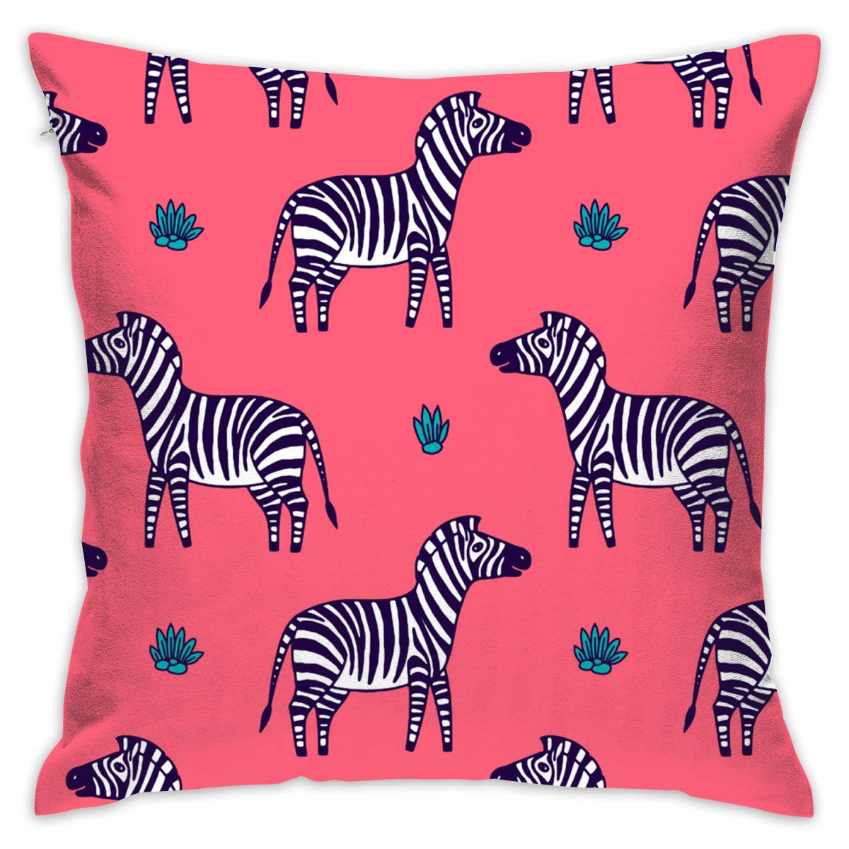 Amazon Com Eante Throw Pillow Cover Zebra Decorative Pillows 18 X