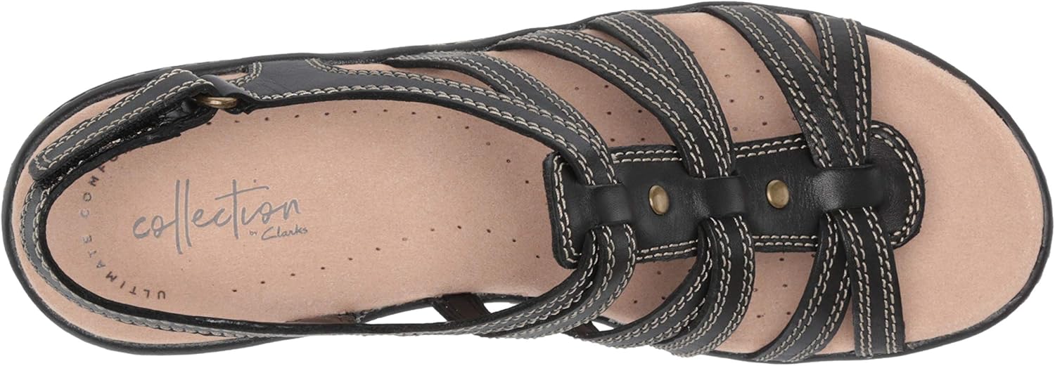 clarks delana curve wedge sandal