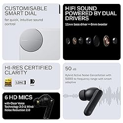 CMF Buds Pro 2 Wireless Earbuds, Hi-Res Audio with