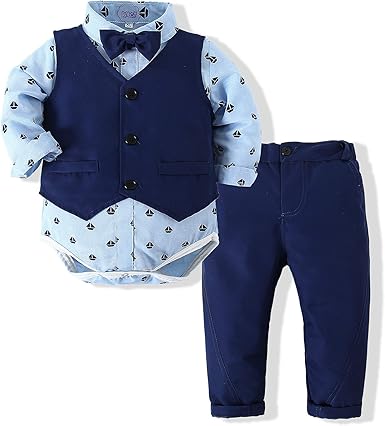 baby boy easter outfits with bow tie