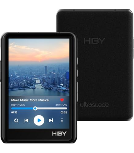 HiBy Leitor de áudio digital M300 digital com alto-falante