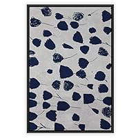 Framed Canvas Wall Art Flowers Pattern Canvas Prints Home Artwork Decoration for Living Room,Bedroom - 16x24 inches