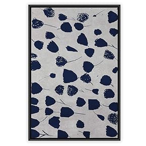 signwin Framed Canvas Wall Art Flowers Pattern Canvas...