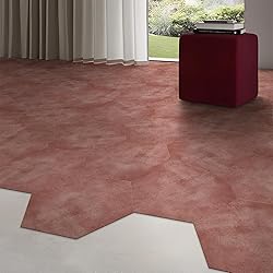 Alwayspon 24Pcs Hexagon LVT Flooring Peel and Stick