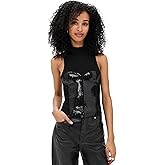 Fleur du Mal Women's Sequin Knit Top