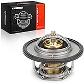 A-Premium Engine Coolant Thermostat with Seal Compatible with Ram, Ford | for Ram 2500 3500 4000 4500 5500 2011-2023 &amp; Ford F-650 F-750 2010 &amp; Dodge Ram 2500/3500 1998-2010, Ram 4500/5500, 6.7L