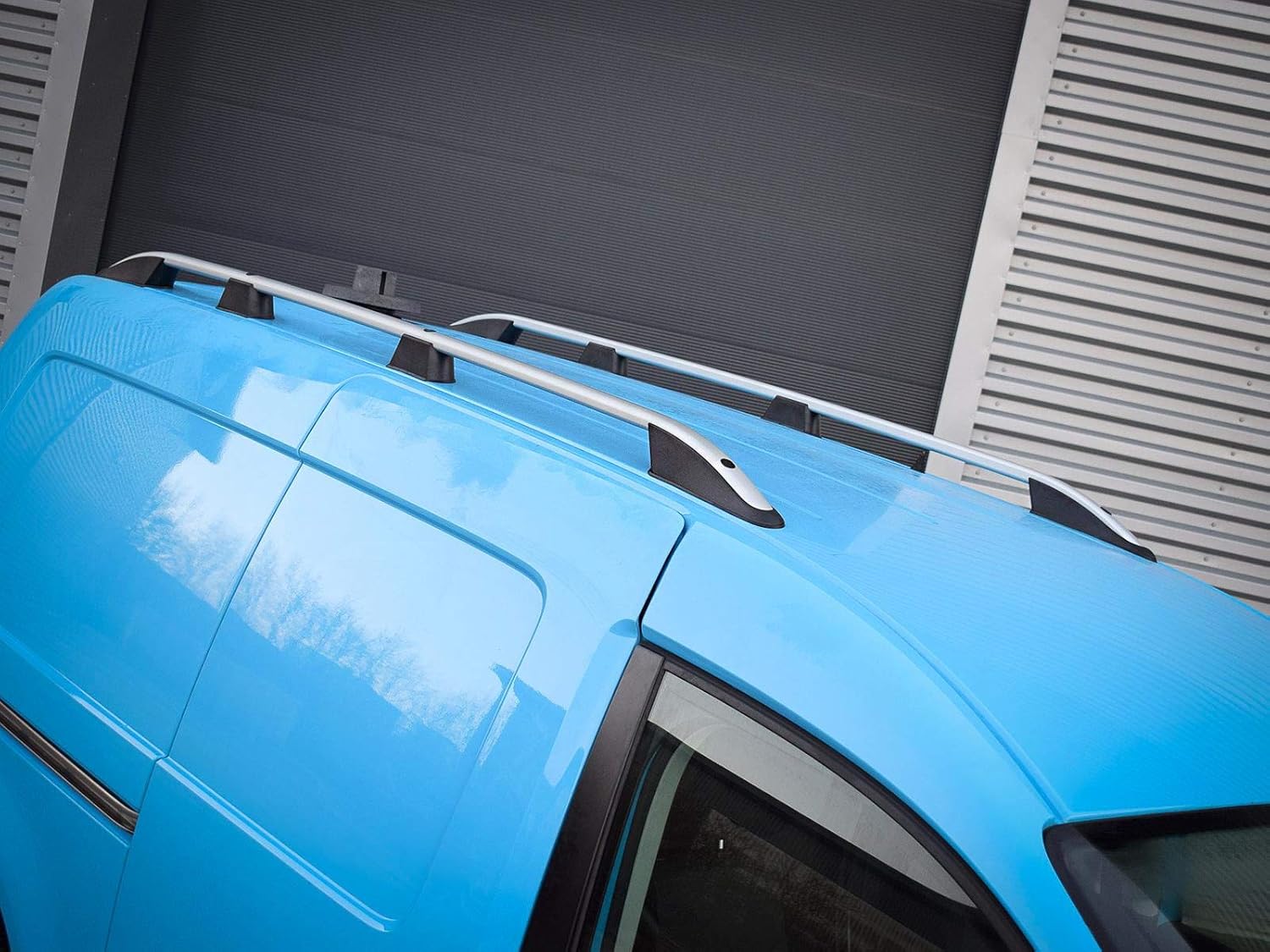 Van Demon Aluminium Roof Rails Pair Roof Bars Fits VW Caddy Maxi (0415