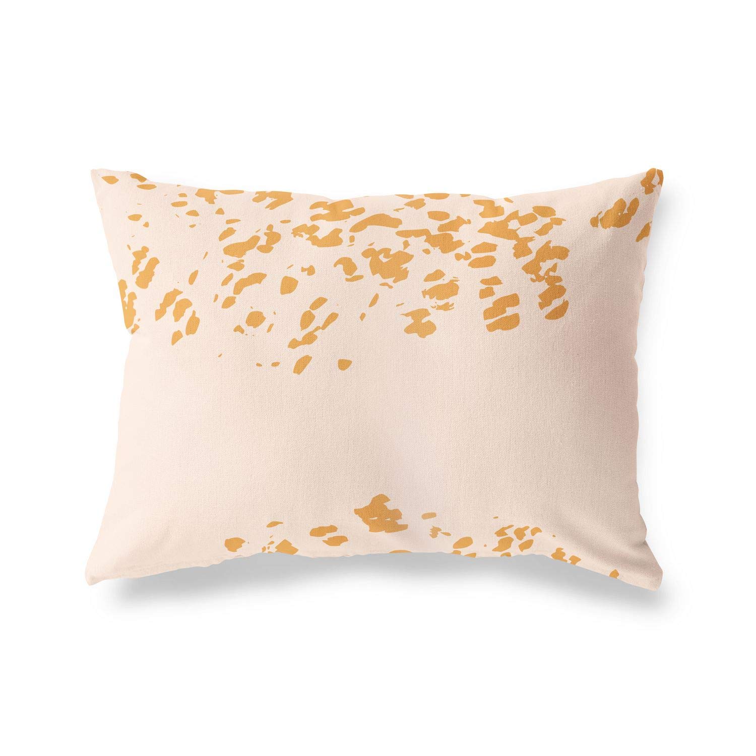 Bonamaison Decorative Cushion Cover Orange & Off White, Throw Pillow Covers, Home Decorative Pillowcases for Livingroom, Sofa, Bedroom, Size: 35x50 Cm - Designed and Manufactured in Turkey