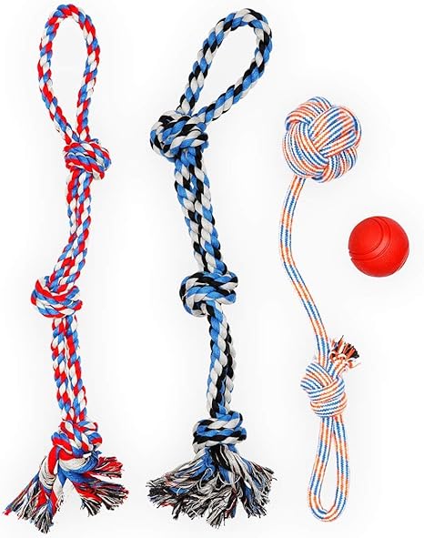XL Dog Rope Toys for Aggressive CHEWERS 