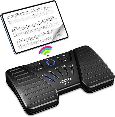 JOYO SP-01 Bluetooth Page Turner Pedal Rechargeable Wireless Foot Controller