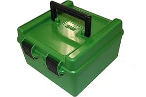 MTM R-100-MAG Deluxe 100 Round Rifle Ammo Box 300 WSM 375 Win Mag 7mm Rem Mag