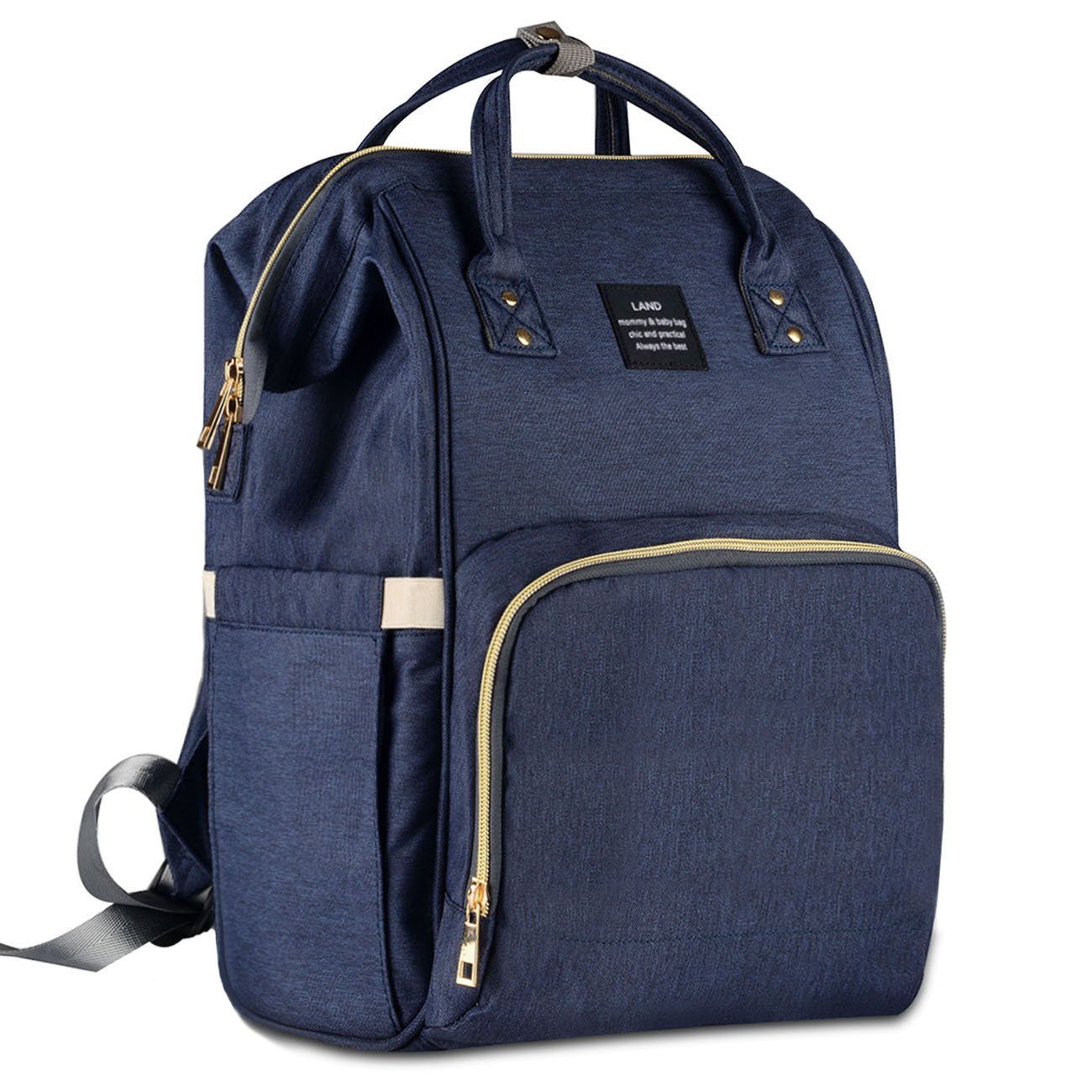 HaloVa Diaper Bag MultiFunction Waterproof Travel