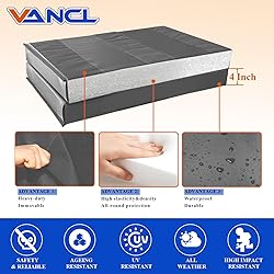 VANCL 4" Thick Wall Padding 2ftx6ft Gym Wall