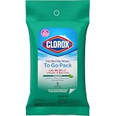 Clorox Disinfecting 9 wet Wipes ,kills cold and flu viruses,(7"*8")(2.3 oz)