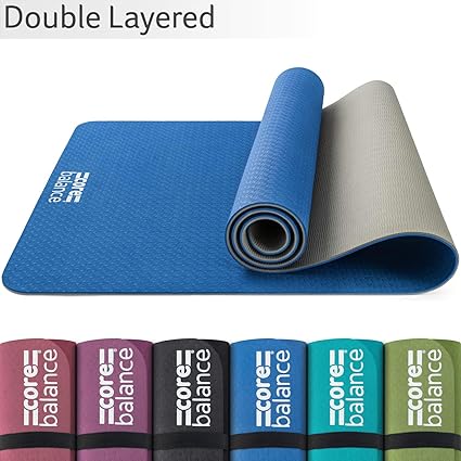 CORE BALANCE Esterilla Antideslizante para Yoga, Pilates, Fitness ...