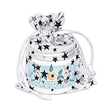 100-Pack 3x4 Sheer Organza Drawstring Gift Bags
