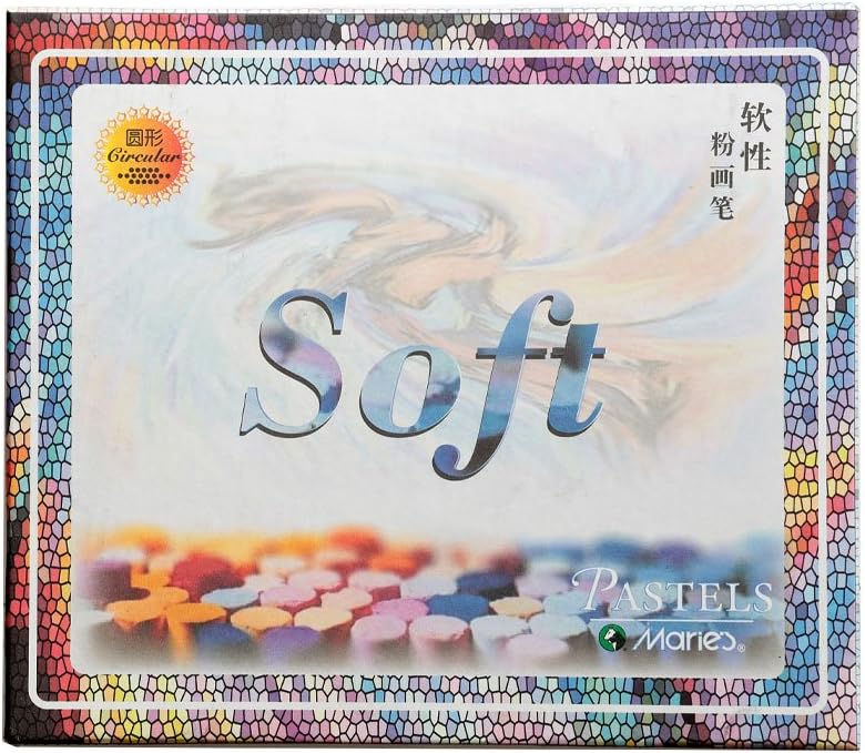 Künstlerbedarf Boîte De 50 Pastels Secs Maries C Tons Chauds Et Froids