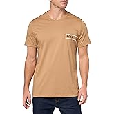 BOSS Mens Iconic Stripe Logo Short-Sleeve T-Shirt