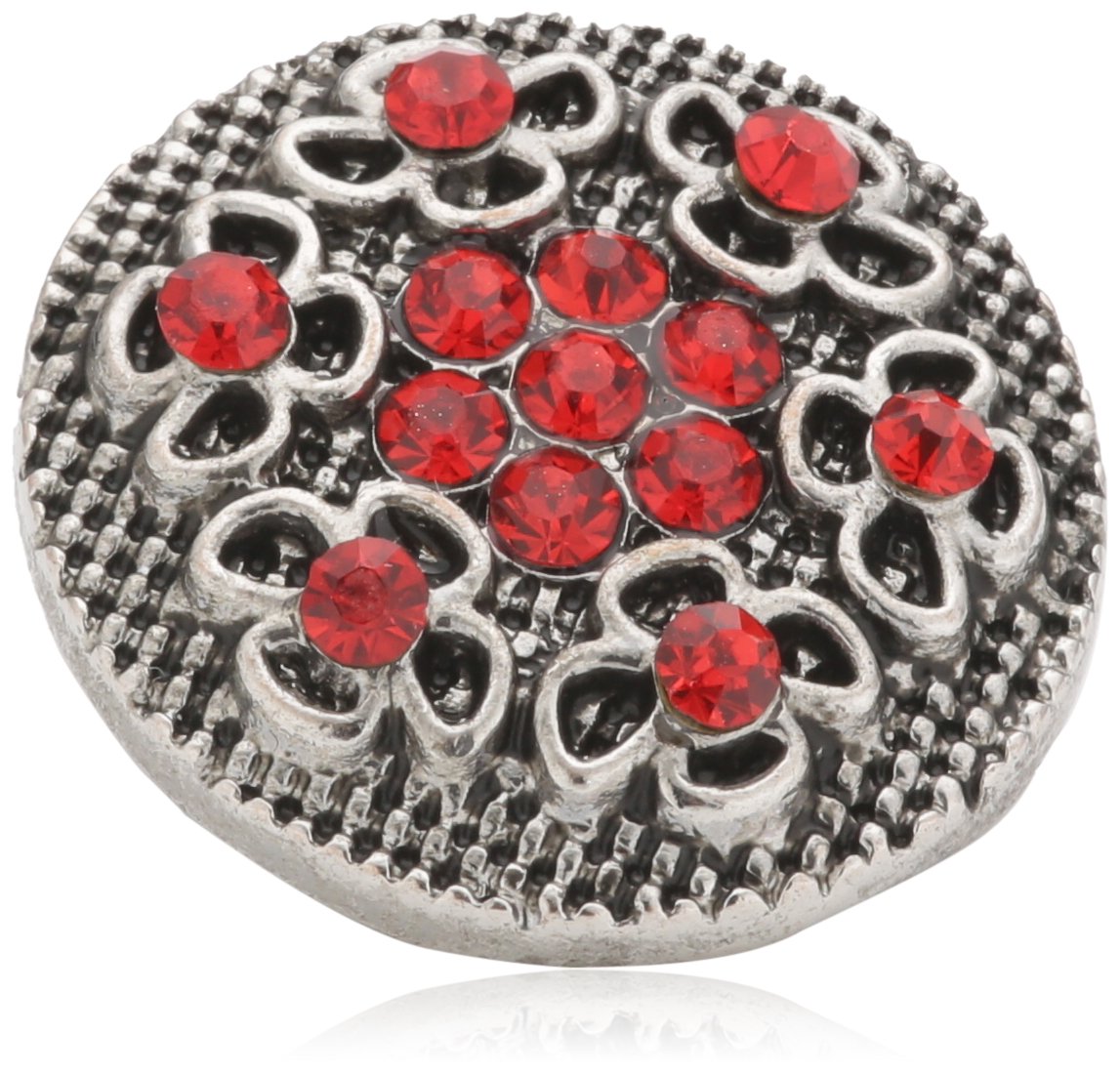 Pasionista Unisex Charm Silver-Plated Brass/Enamel 629858 Chunks