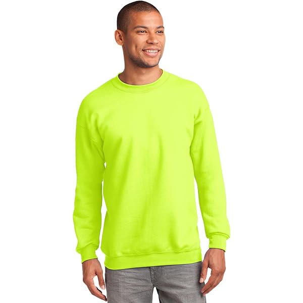 Gildan Sudadera De Forro Polar Con Cuello Redondo Para Adultos, Estilo G18000, Azul Pantone, Talla XL