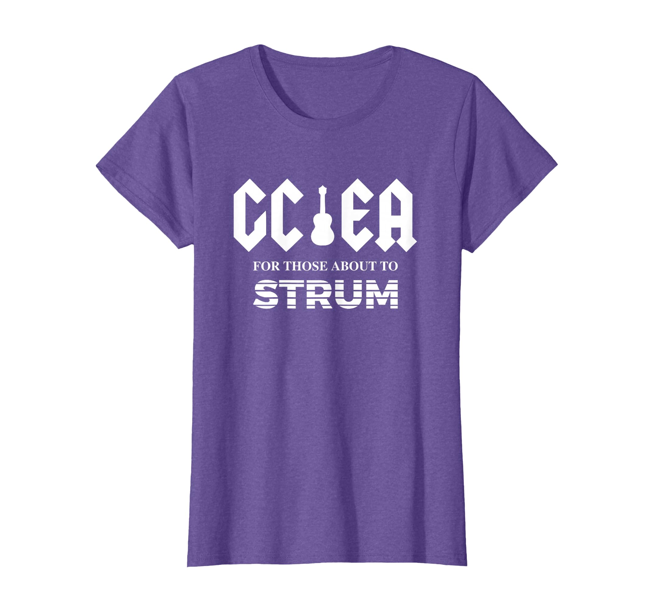 GCEA For Those About To Strum - Ukulele Rocker T-Shirt T-Shirt