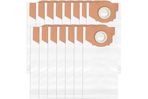 TOMKITY 15 Packs Replacement Vacuum Bags Compatible with Eureka RR, Part#61115 Boss Smart Vac 4800 Series